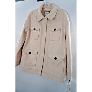 Bagatelle Collection New York Women's Size L Ivory Quiet Luxury Jacket NWT